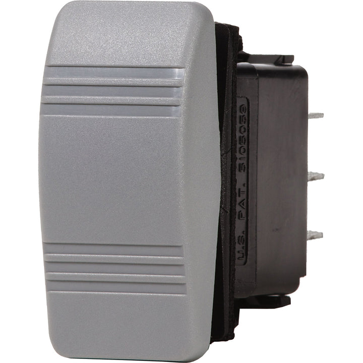Blue Sea 8234 Water Resistant Contura III Switch - (ON)-OFF-(ON) - Grey [8234]