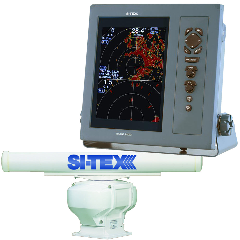 SI-TEX Professional Dual Range Radar w/4kW 4.5' Open Array - 10.4" Color TFT LCD Display [T-2040A-4]