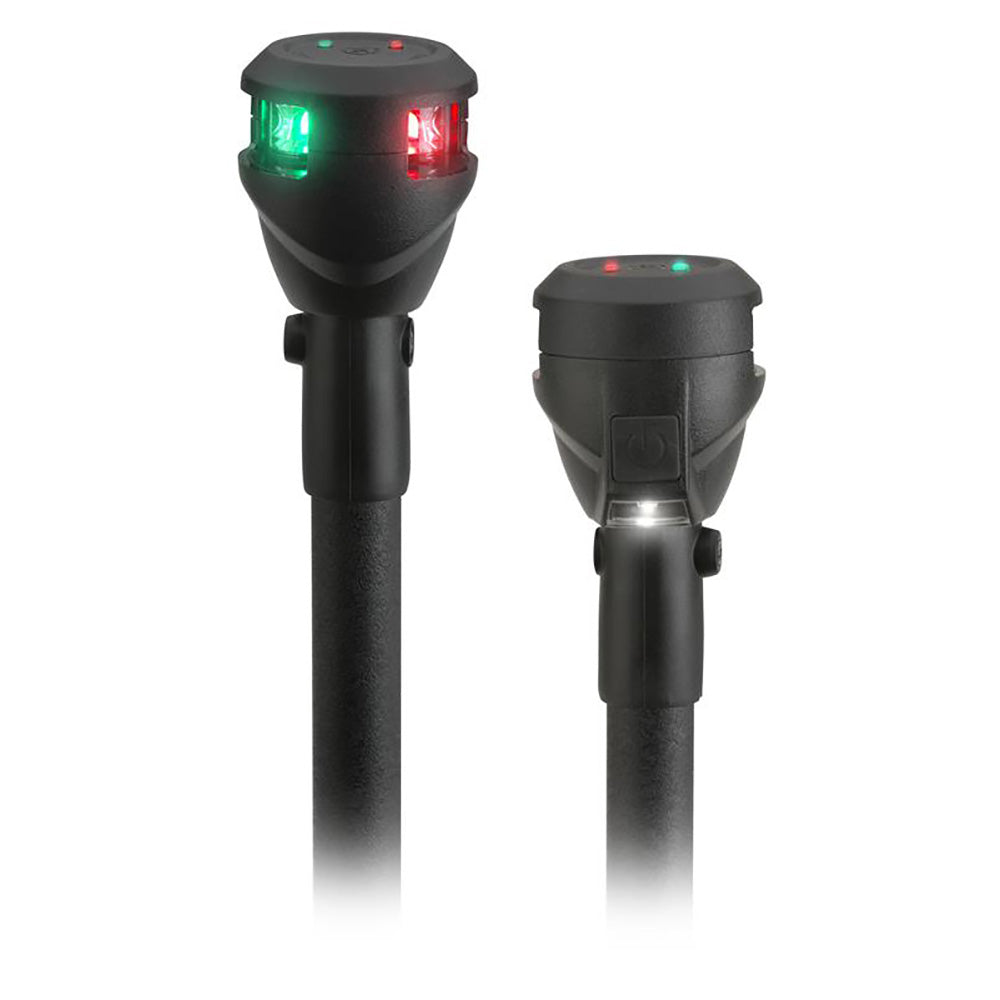 Attwood LightArmor Fast Action Bi-Color Pole Light With Task Light - 14"  3-Pin [NV6LC2-14BP7]